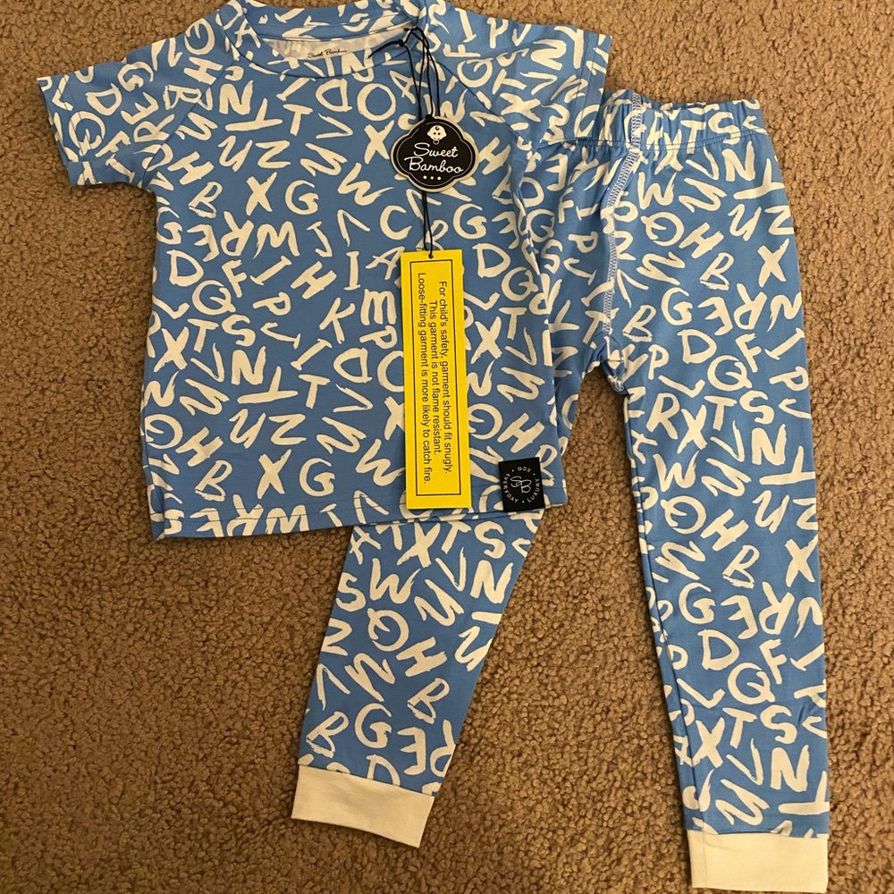 My Sweet Bamboo toddler pajamas